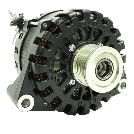 ARCO Marine Zeus 24V 7kW N62 Alternator wClutch Pulley 4504