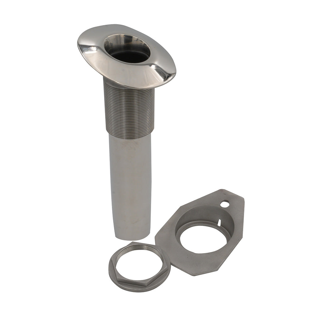 CE Smith Screwless Flush Mount Rod Holder  15 Degree  Black Liner  No Logo 53677