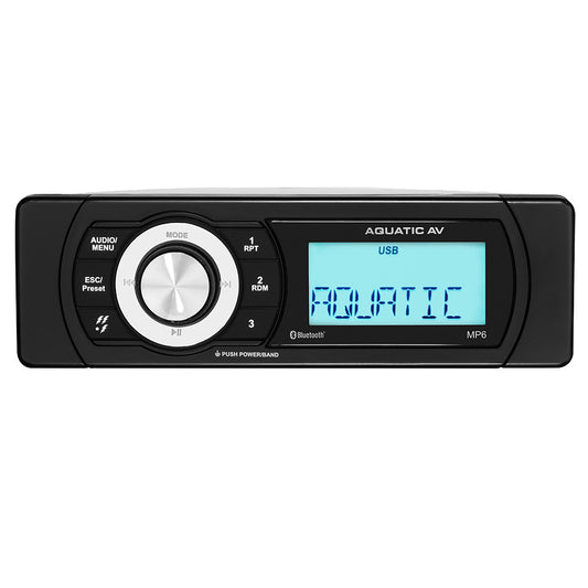 Aquatic AV MP6 Shallow Mount Stereo MP600