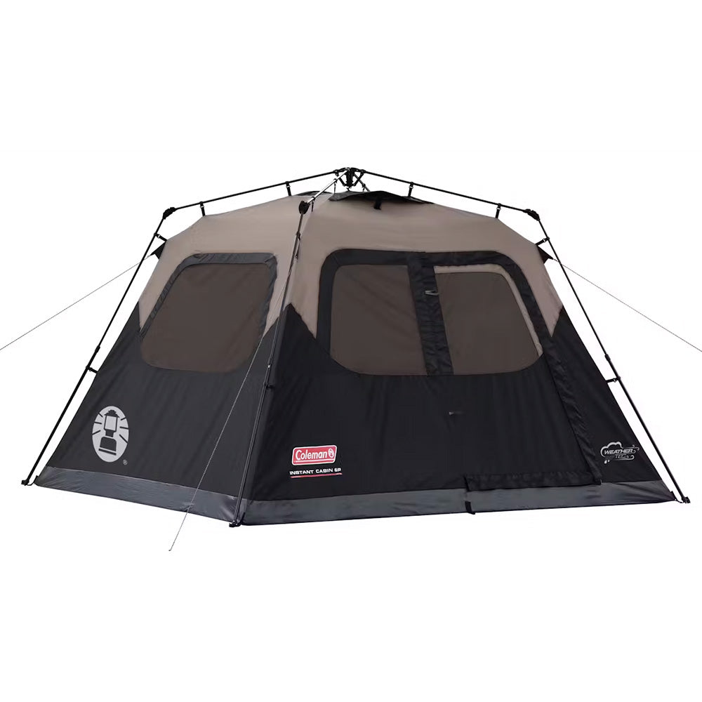 Coleman 6Person Instant Cabin  Black 2206913
