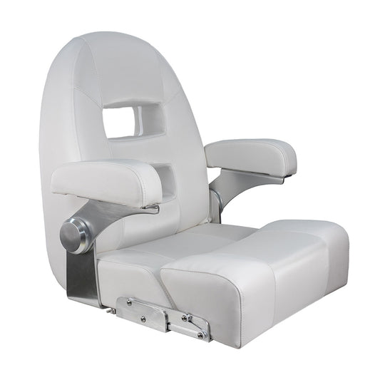Springfield Center Console Helm FlipUp  WhiteWhite 1042035W