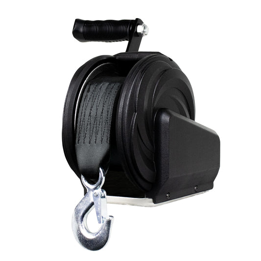 Powerwinch Select Series Winch 1600lb 8 Crank Arm  Carbon Black 21400W16008BR