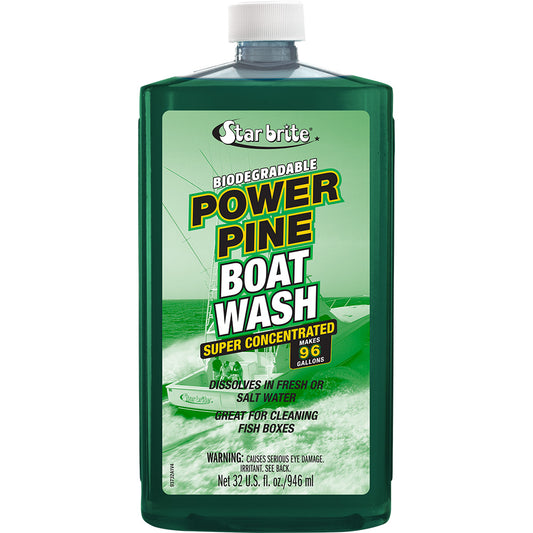 Star brite Power Pine Boat Wash  Concentrated Marine Grade Formula  32 oz 93732