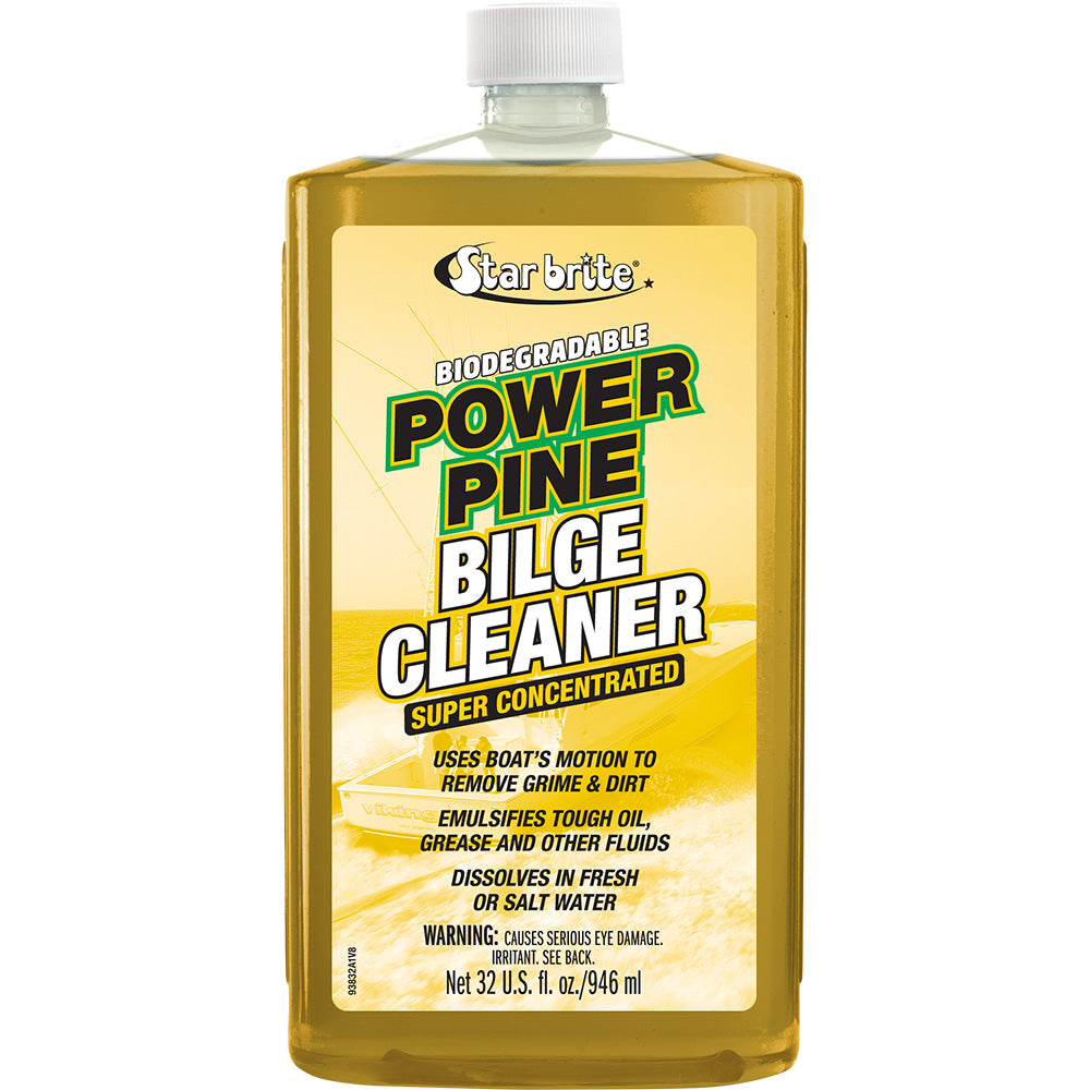 Star brite Concentrated Power Pine Bilge Cleaner  Fresh Pine Scent  32 oz 93832