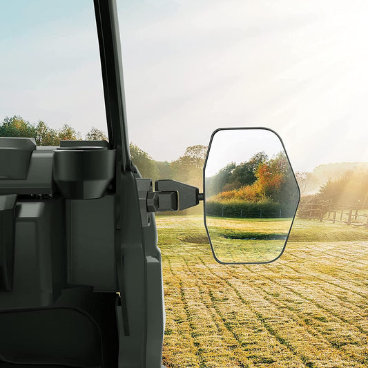 Side Mirrors Aluminum For Can Am Defender(OE Replace #715002459) - KEMIMOTO