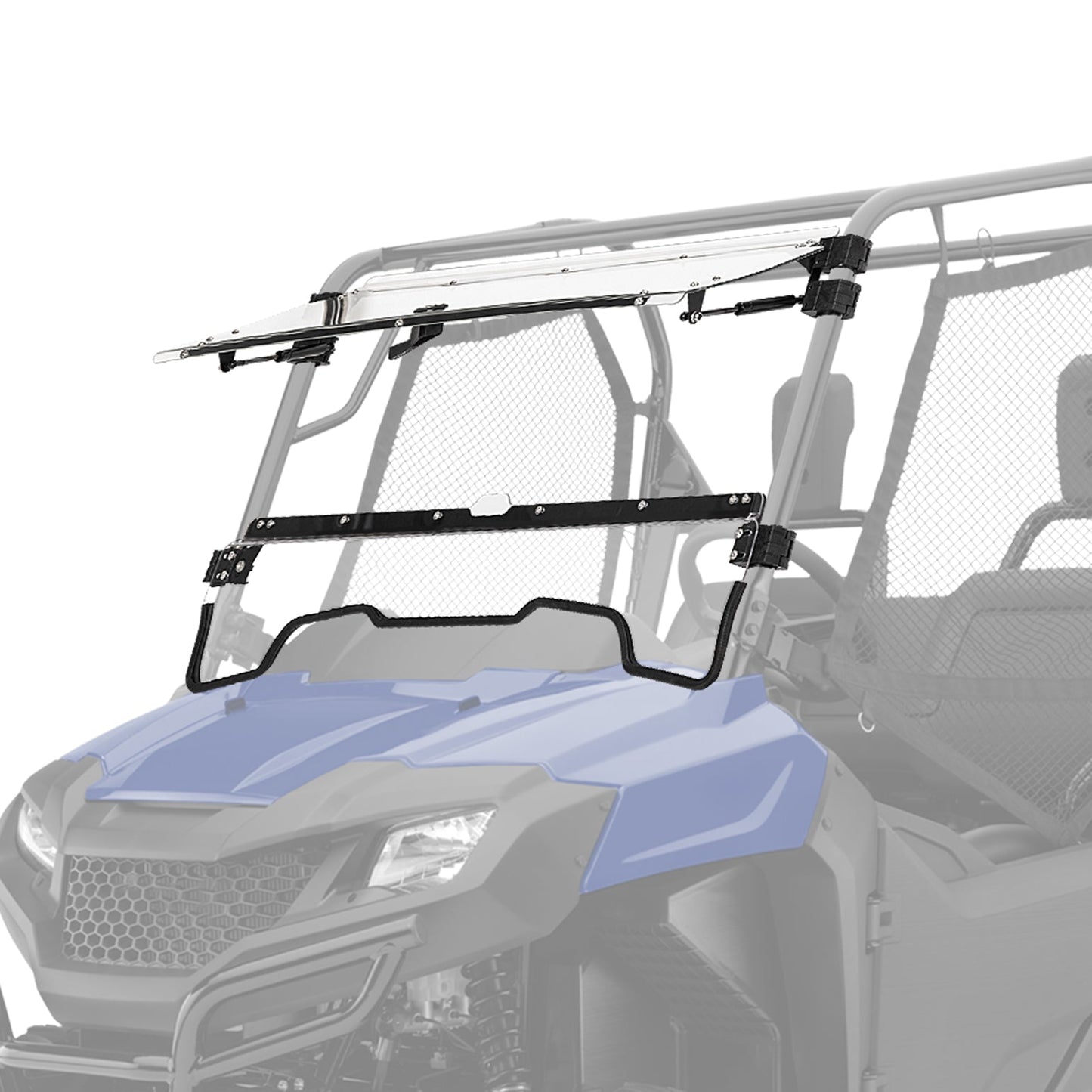 UTV Flip Up Windshield for Pioneer 700/700-4 2014-2025 - Kemimoto