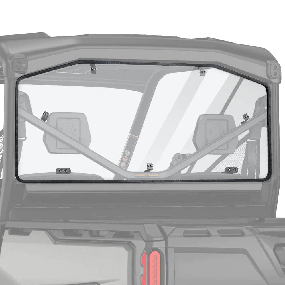 Rear Windshield & Hard Roof Top Plastic for Can Am Defender