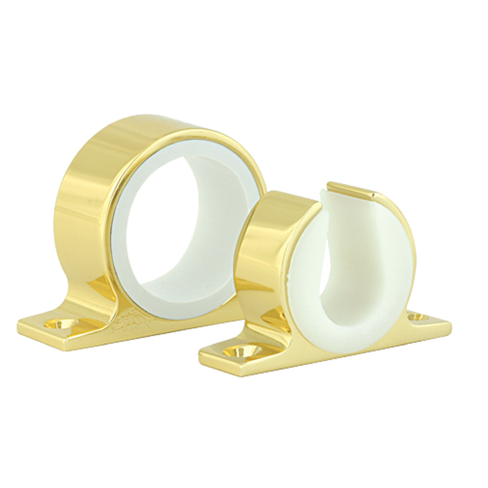 Lees Single Rod Rack Set  Bright Gold Finish MC70GL