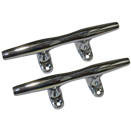 Perko 4 Open Base Cleat  Chrome Plated Zinc  Pair 1188DP4CHR
