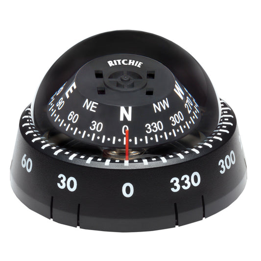 Ritchie XP99 Kayaker Compass  Surface Mount  Black XP99