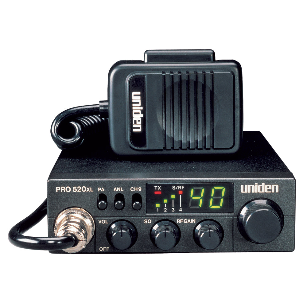 Uniden PRO520XL CB Radio w7W Audio Output PRO520XL