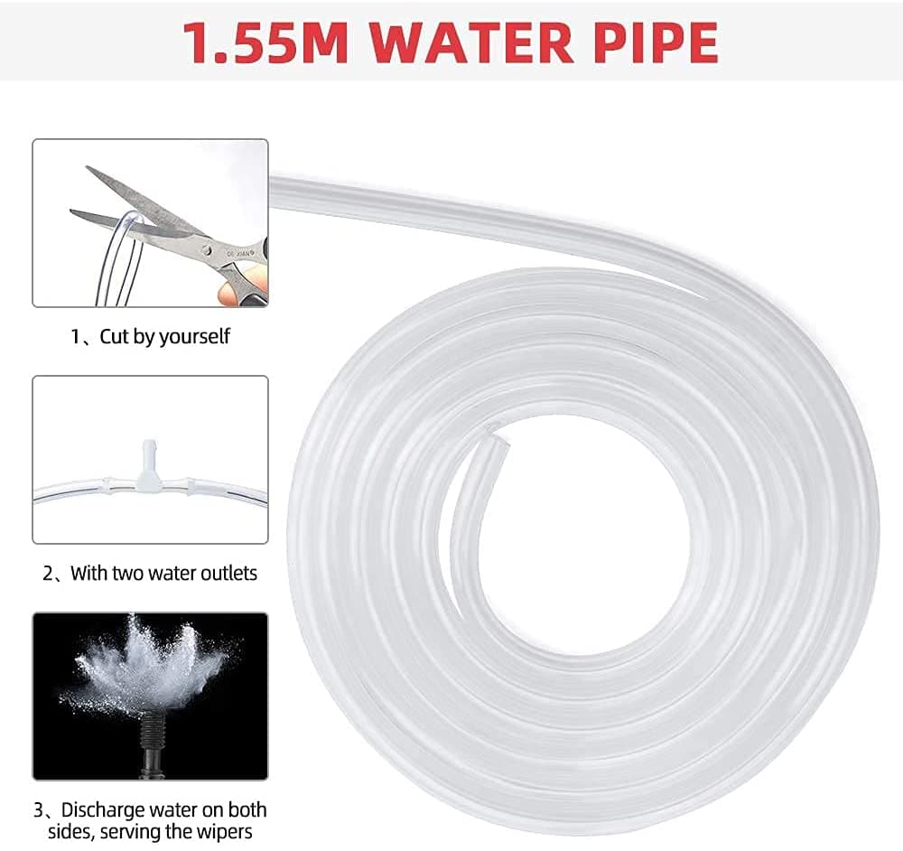 Full Windshield & Windshield Wiper & Windshield Washer for Can-Am Maverick X3