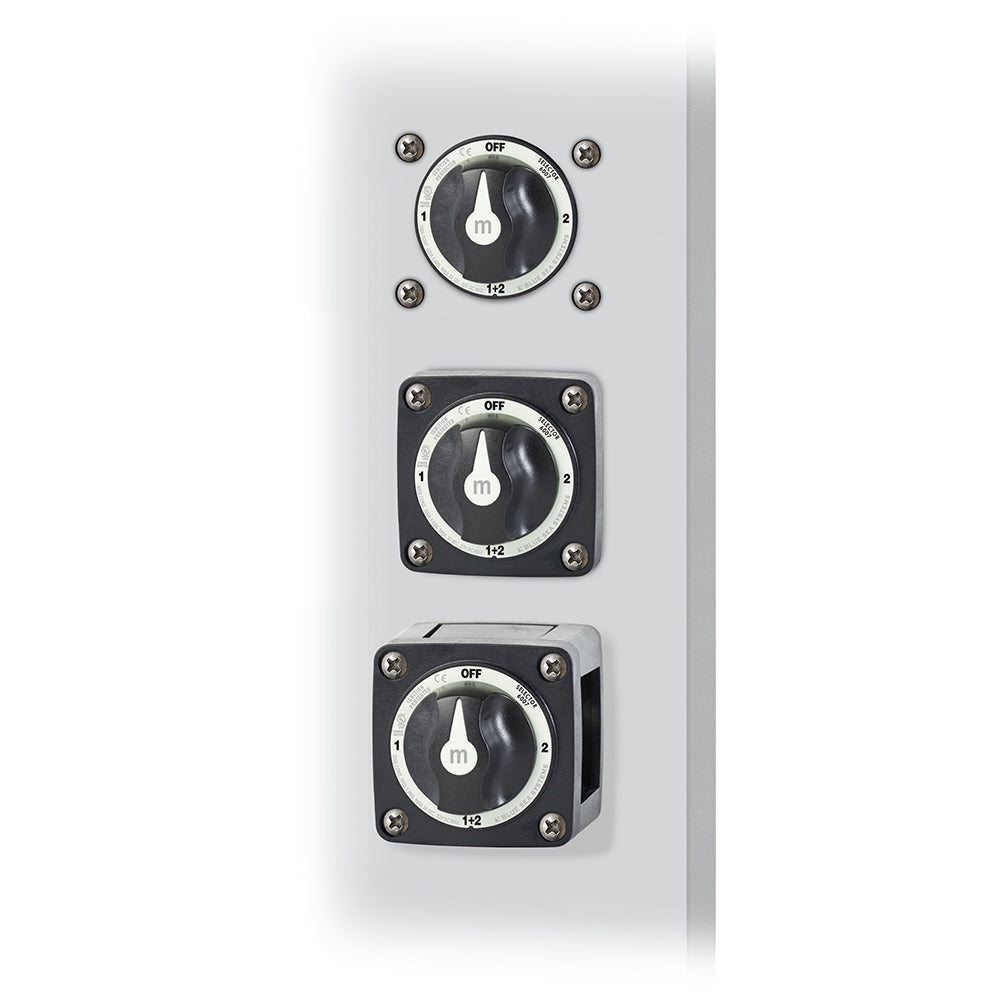 Blue Sea 6007200 Battery Switch Mini  4 Position  Black 6007200