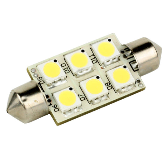 Lunasea SingleSided 6 LED Festoon  1030VDC15W97 Lumens  Warm White LLB186W2100