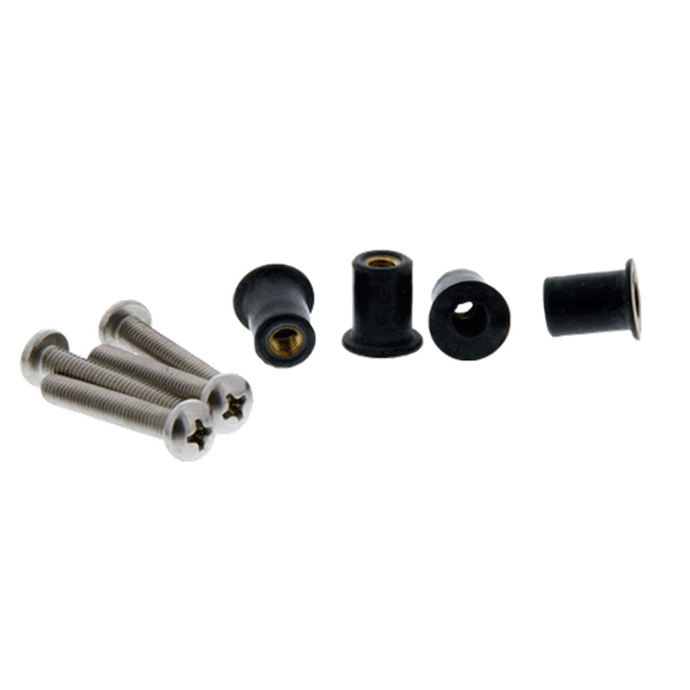 Scotty 1334 Well Nut Mounting Kit  4 Pack 1334