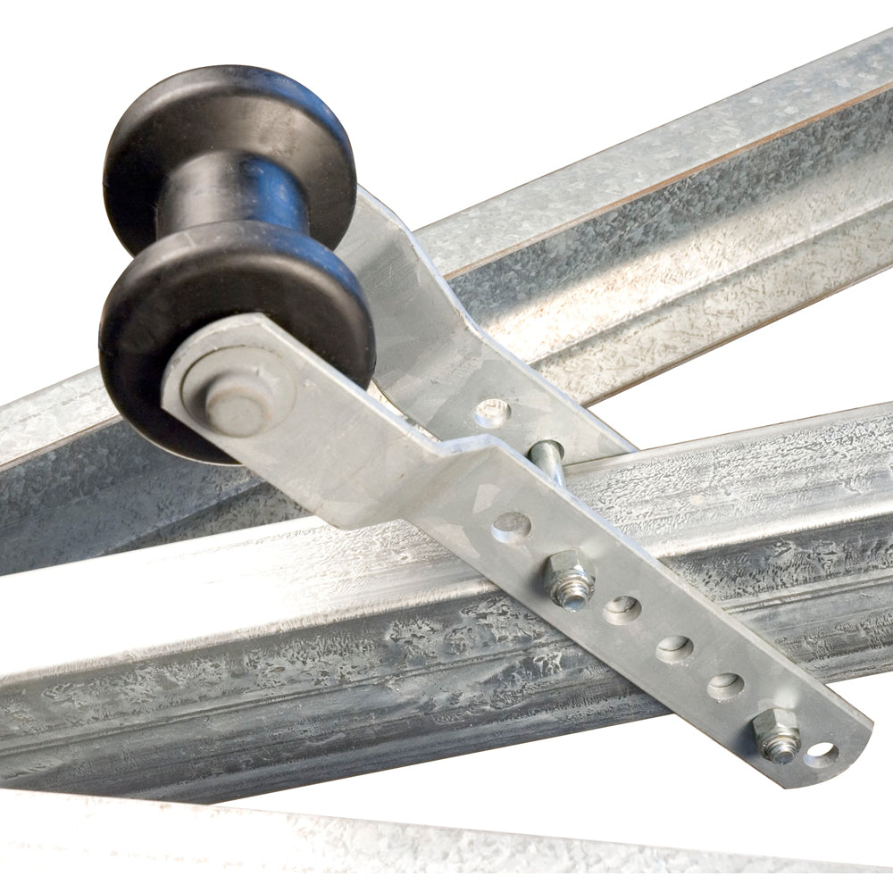 CE Smith 4 Adjustable Keel Roller Assembly f2 Tongue  Black 32005G