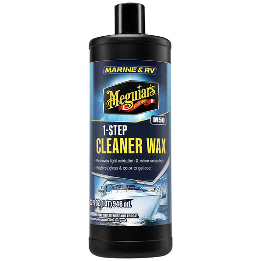 Meguiars 50 BoatRV Cleaner Wax  Liquid 32oz M5032