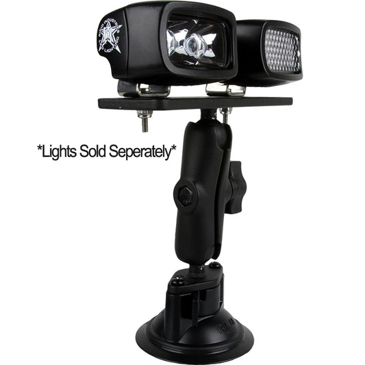 RIGID Industries RAM Suction 37 Arm  625 x 2 Plate 40063