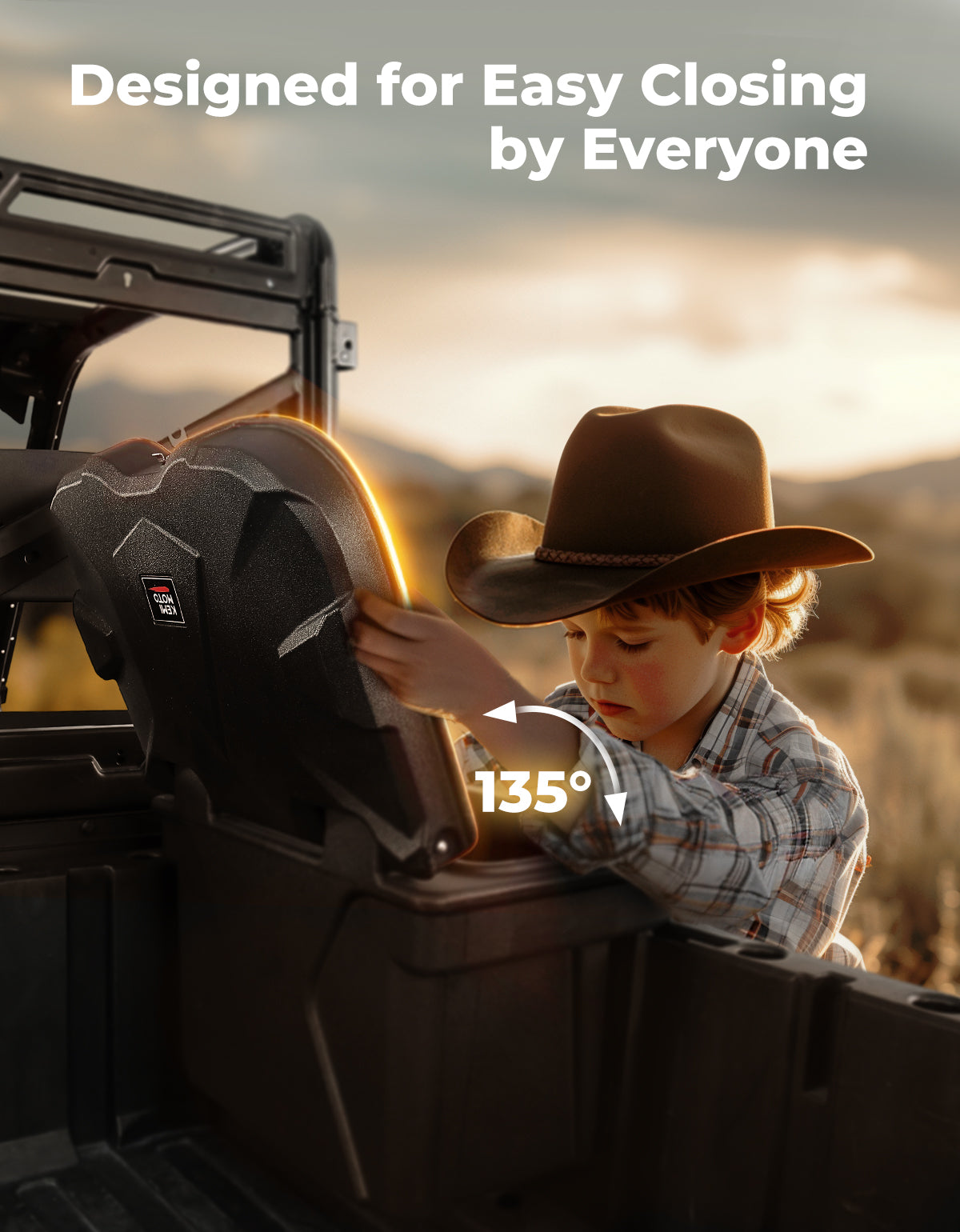 20L Cargo Storage Box for Polaris Ranger/ General