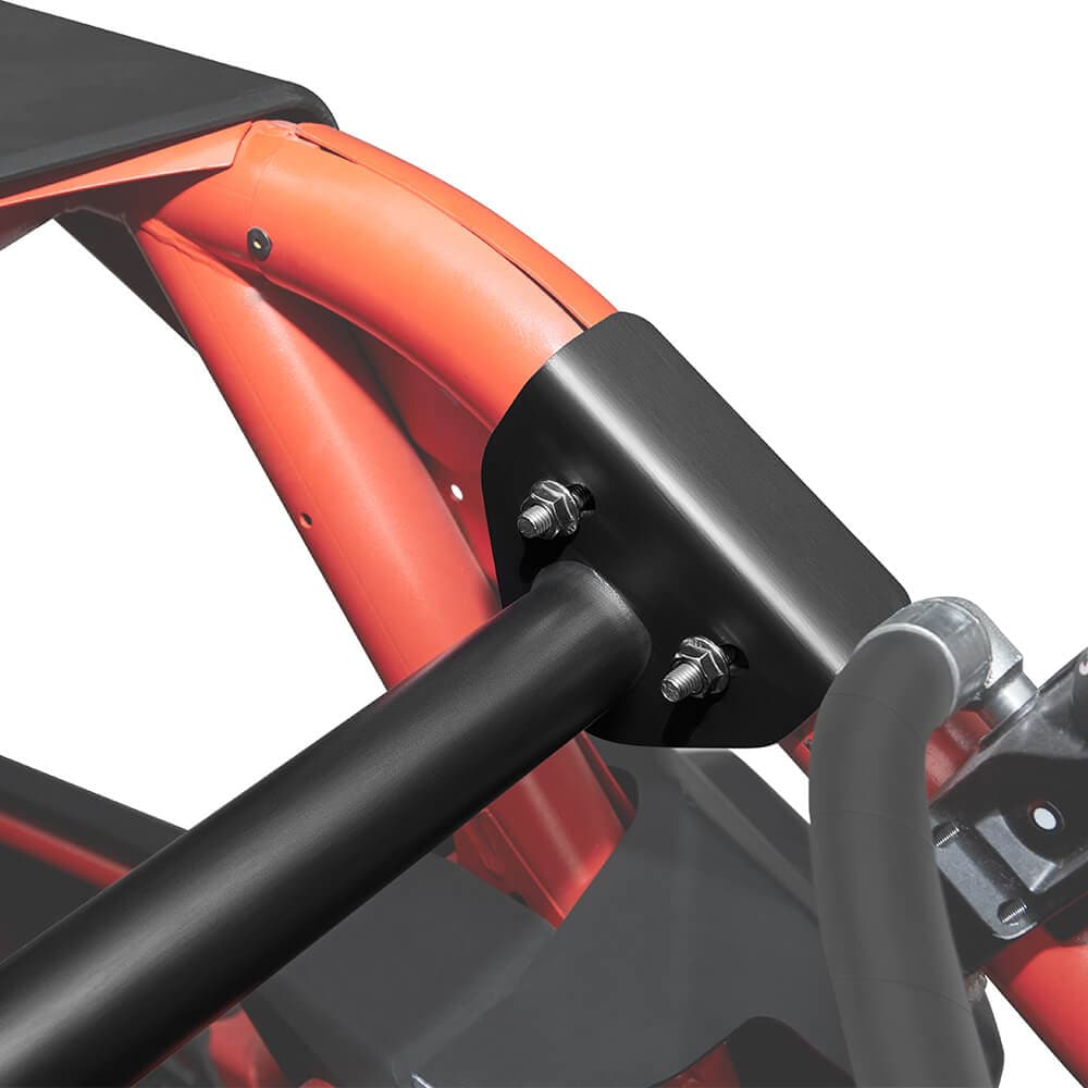 Can-Am Maverick X3 Navigation Storage Box and Holder & Spare Tire Carrier - KEMIMOTO