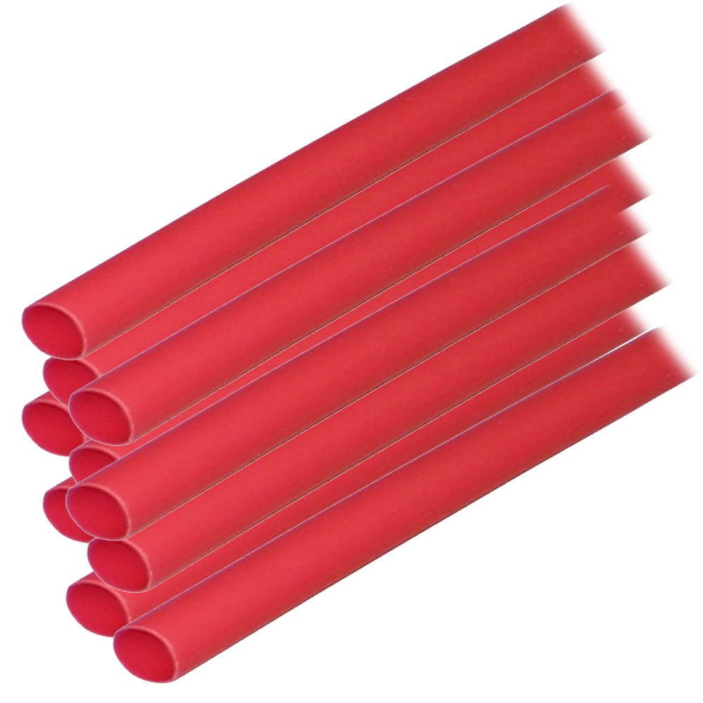 Ancor Adhesive Lined Heat Shrink Tubing ALT  14 x 6  10Pack  Red 303606