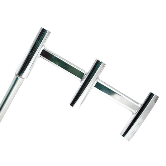 Tigress Offset Triple Aluminum Rod Holder  Straight Butt 881491