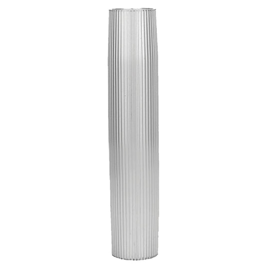 TACO Aluminum Ribbed Table Pedestal  238 OD  26 Length Z608266VEL262