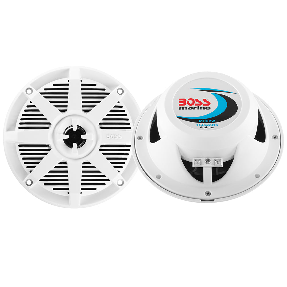 Boss Audio 525 MR52W Speaker  White  150W MR52W