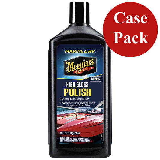 Meguiars BoatRV Polish  Gloss Enhancer  Case of 6 M4516CASE