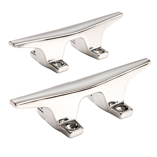 Attwood ZAMAK Chrome Plated Zinc Cleats  Pair  412 62446