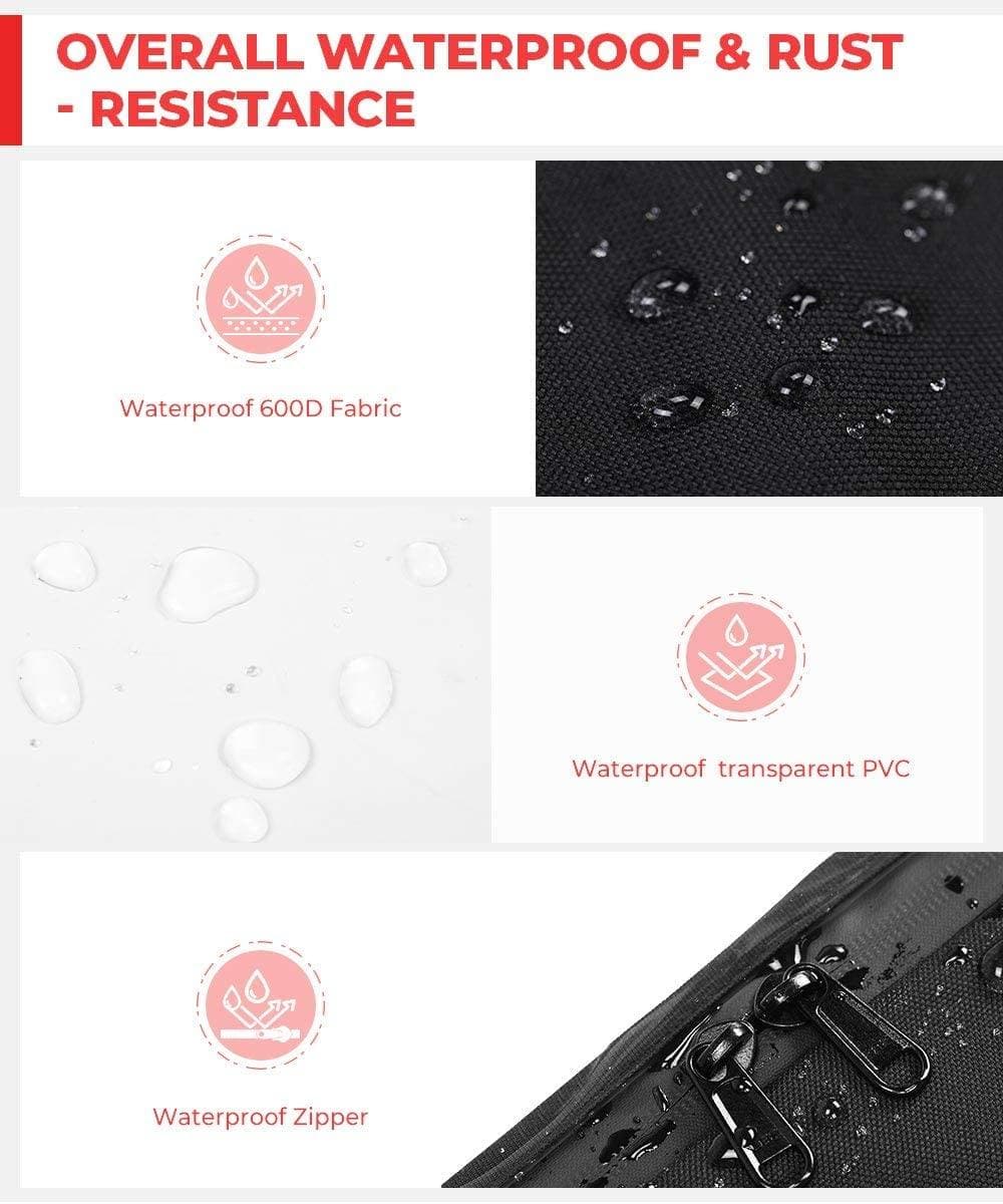 Front Mule Instant Windshield For Kawasaki Mule2500/3000/Polaris Ranger