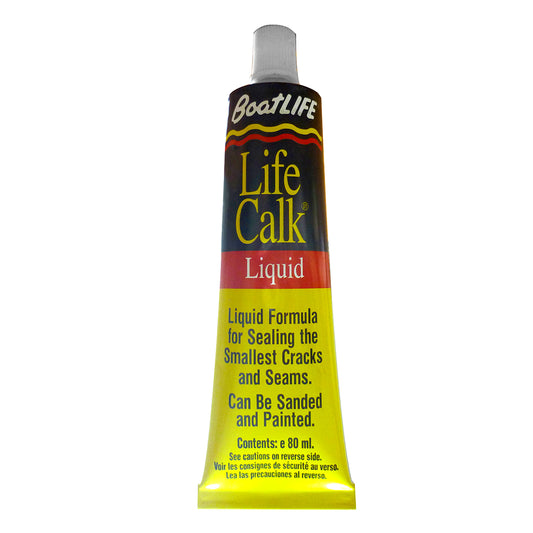 BoatLIFE Liquid LifeCalk Sealant Tube  28 FL Oz  White 1052