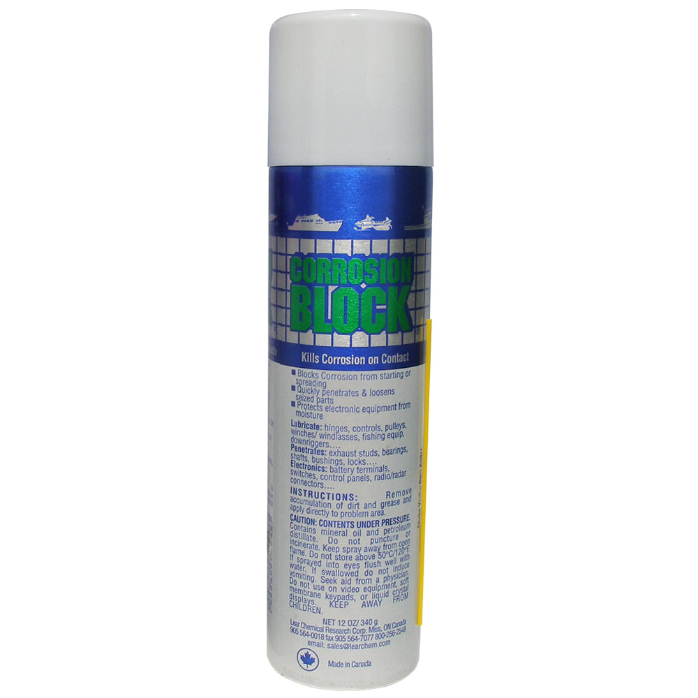 Corrosion Block 12oz Aerosol Can  NonHazmat NonFlammable  NonToxic 20012