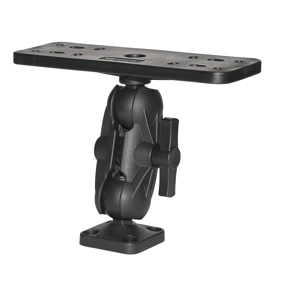 Scotty 163 15 Ball Mount wFishfinder  Universal Mounting Plate 0163