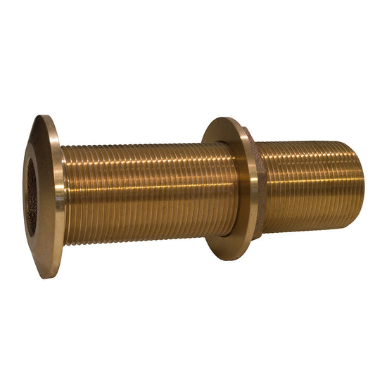 GROCO 1 Bronze Extra Long ThruHull Fitting wNut THXL1000W