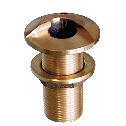 GROCO 34 Bronze High Speed ThruHull Fitting wNut HSTH750W