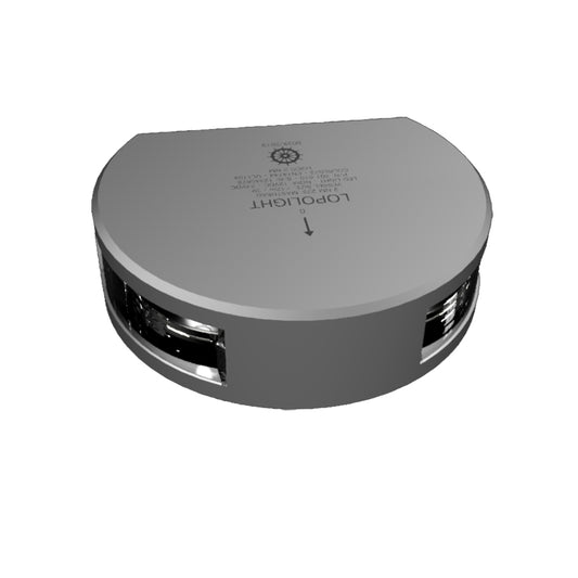 Lopolight 225 Masthead Light  Single  Silver Housing  Vertical Mount 201010
