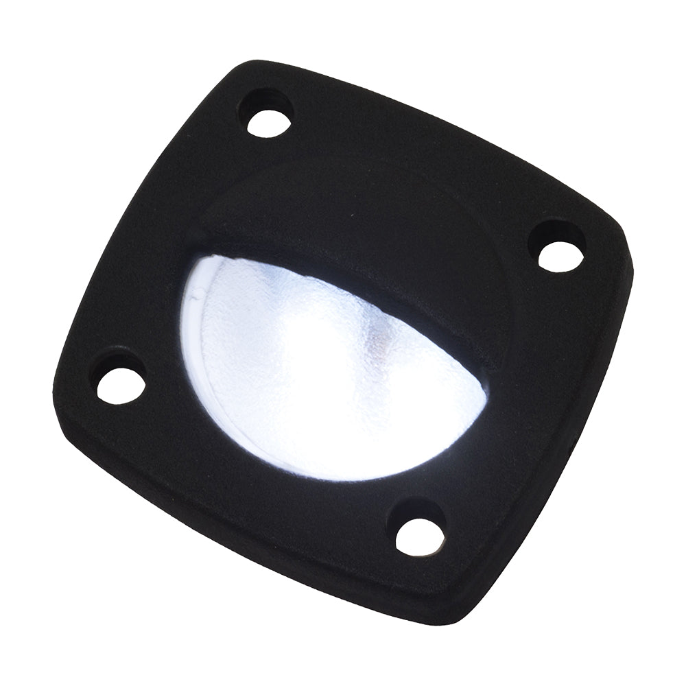 SeaDog LED Utility Light White wBlack Faceplate 4013201