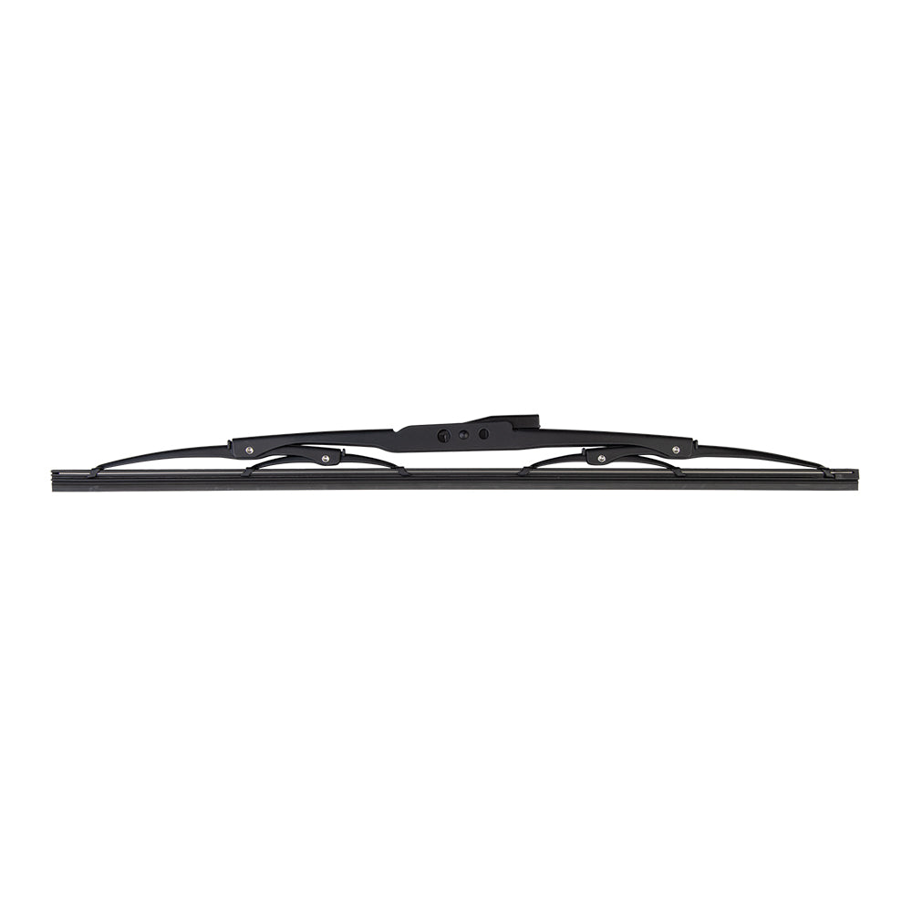Marinco Deluxe Stainless Steel Wiper Blade  Black  24 34024B