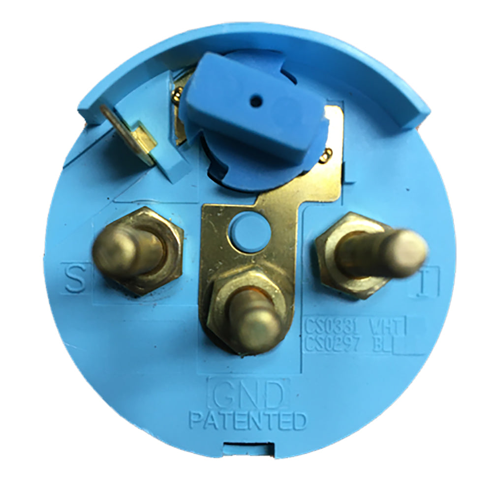 Faria Chesapeake Black 2 Fuel Level Gauge Metric 13721