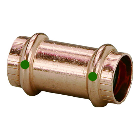 Viega ProPress 2 Copper Coupling wo Stop  Double Press Connection  Smart Connect Technology 78197