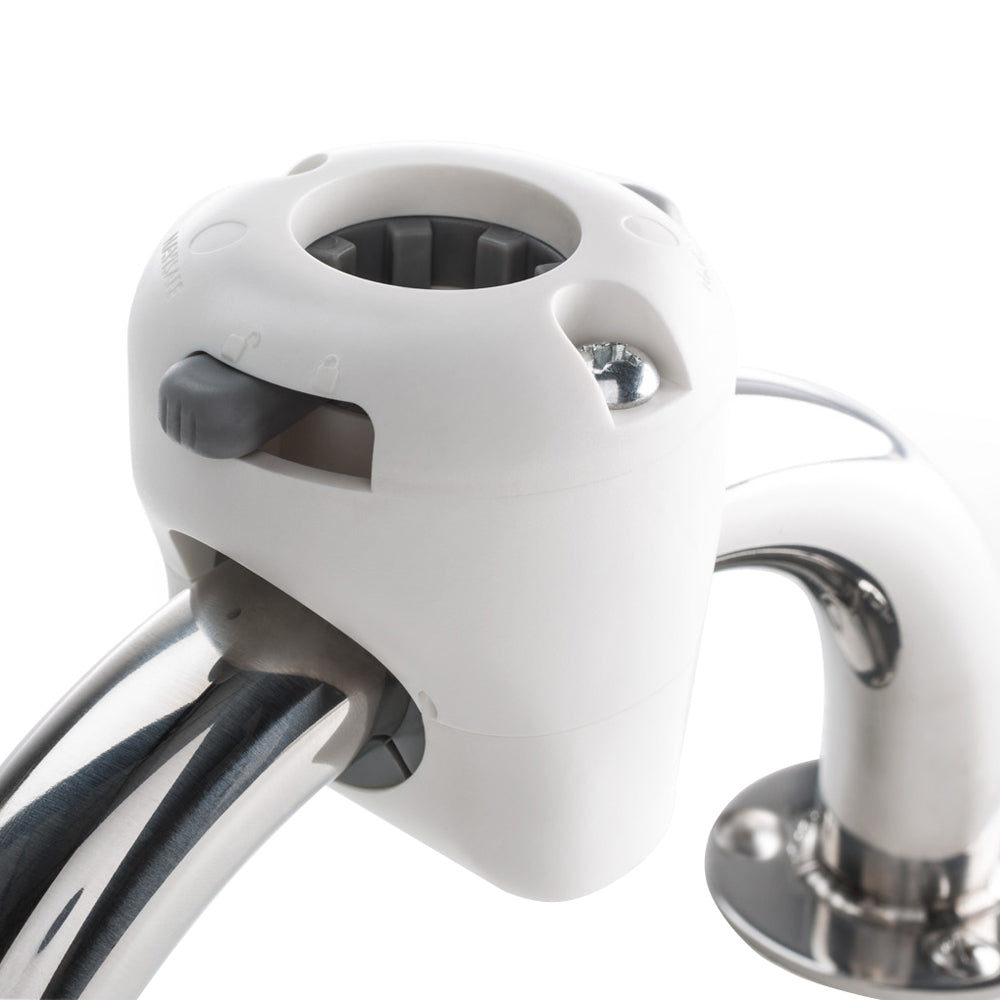 Navisafe Navimount Rail Mount White wScrews 9561