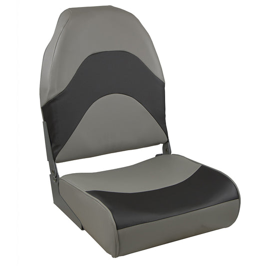 Springfield Premium Wave Folding Seat  Grey wMeteor Stripe 1062034