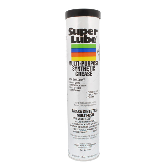 Super Lube MultiPurpose Synthetic Grease wSyncolon  141oz Cartridge 41150