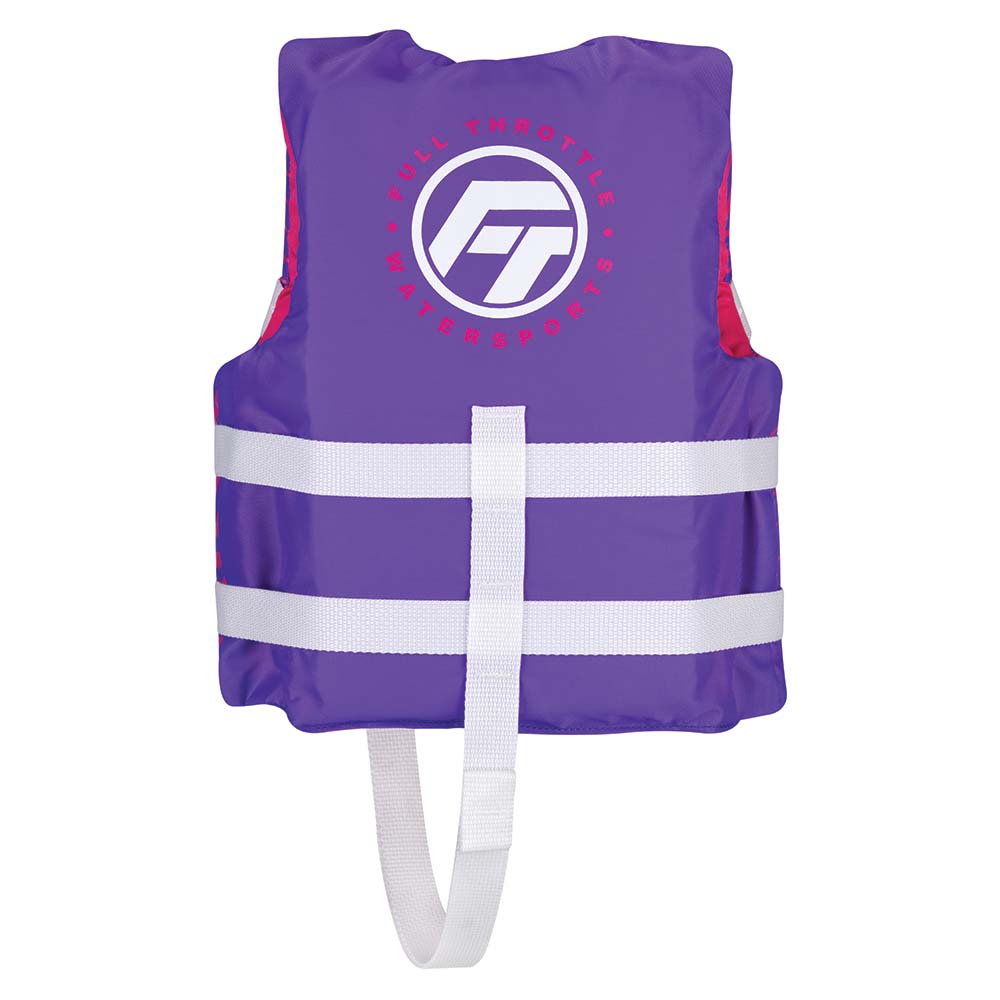Full Throttle Child Nylon Life Jacket  Purple 11220060000122