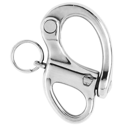 Wichard 2 Snap Shackle wFixed Eye  50mm 02471