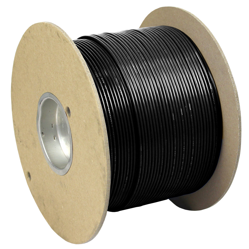 Pacer Black 18 AWG Primary Wire  1000 WUL18BK1000