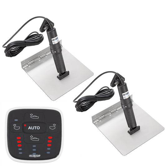 Lectrotab XKA Stainless Steel Trim Tab Kit wALC1 Control  9 x 9 XKASAL9X9