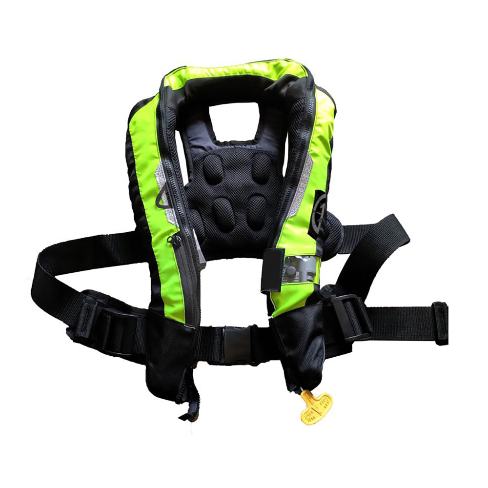 First Watch FW40PRO Ergo Auto Inflatable PFD  HiVis Yellow FW40PROAHV