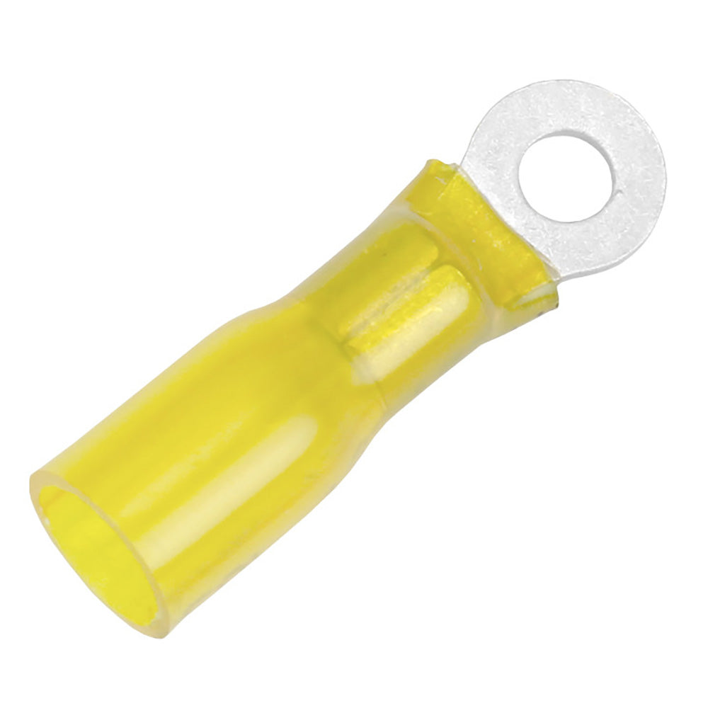 Pacer 1210 AWG Heat Shrink Ring Terminal  10 Stud Size  25 Pack TE1010R25